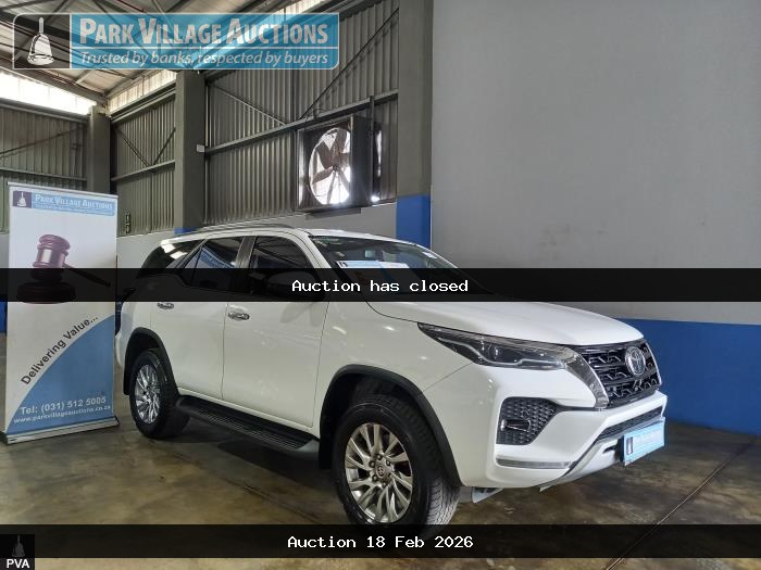 2021 TOYOTA FORTUNER 2.8 GD-6 (ODO : 156209)