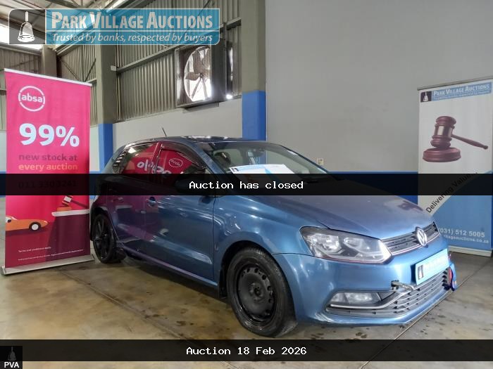 2015 VOLKSWAGEN POLO GP 1.2 TSI HIGHLINE 81KW (ODO : 242962)