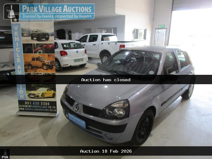 2004 RENAULT CLIO (ODO : 131532)