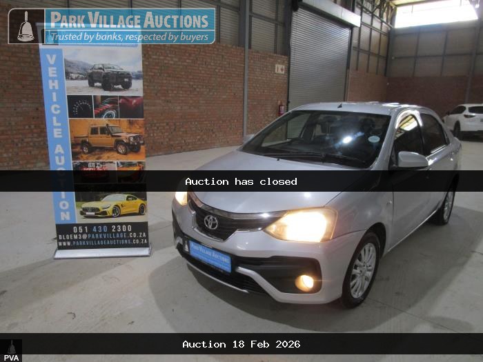 2019 TOYOTA ETIOS 1.5 XSSPRINT (ODO : 104161)