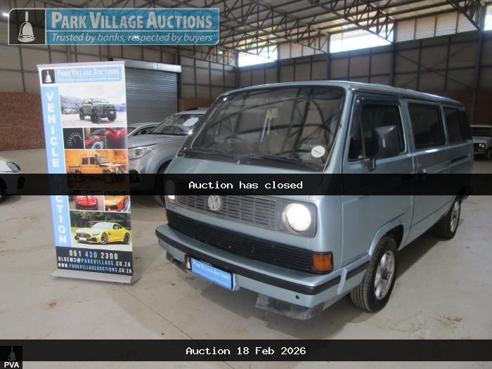 1988 VOLKSWAGEN MICROBUS 1.8 (ODO : 226354)