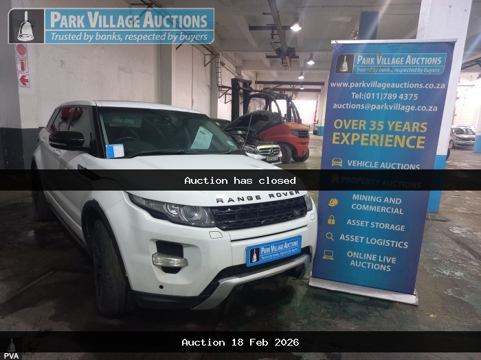 2014 LAND ROVER EVOQUE 2.0 SI4 DYNAMIC (ODO : 187615)