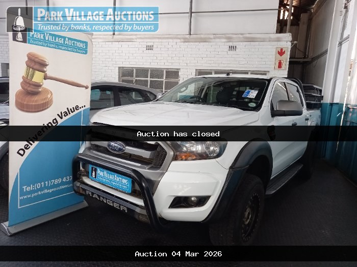 2016 FORD RANGER 2.2TDCI XLS 4X4 PU (ODO : 107540)