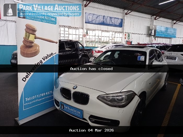 2013 BMW 120D 5DR AT F20 (ODO : 221271)