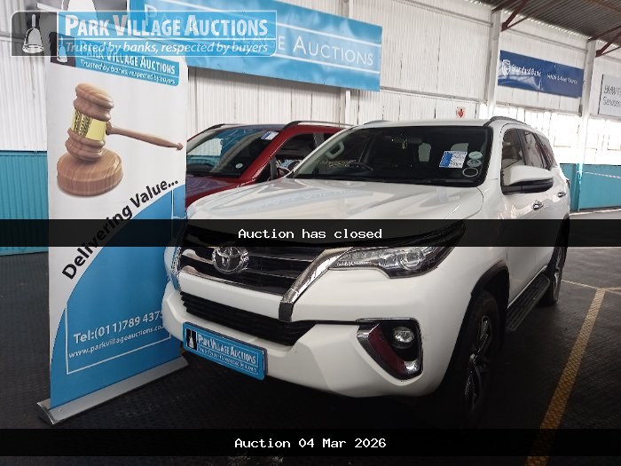 2018 TOYOTA FORTUNER 2.8GD-6 RB AT (ODO : 254246)
