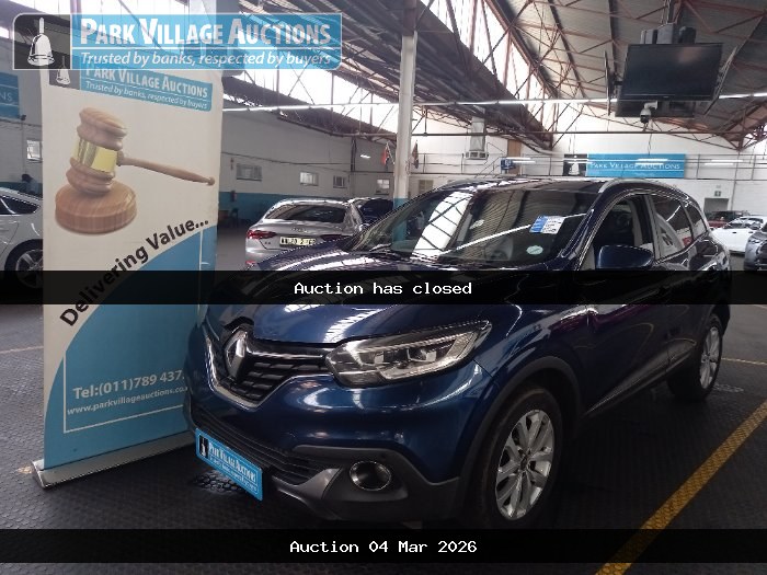 2016 RENAULT KADJAR 1.6 DCI 4X4 (ODO : 182086)