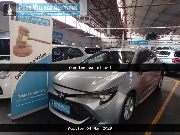 2019 TOYOTA COROLLA 1.2T XS 5DR (ODO : 134510)