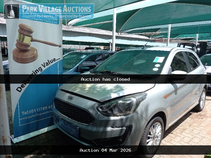 2020 FORD FIGO 1.5TI VCT TITANIUM 5D (ODO : 126798)