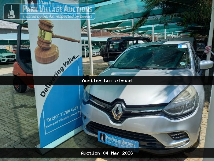 2017 RENAULT CLIO IV 900T AUTHENTIQUE 5DR 66KW (ODO : 1 NO READING)