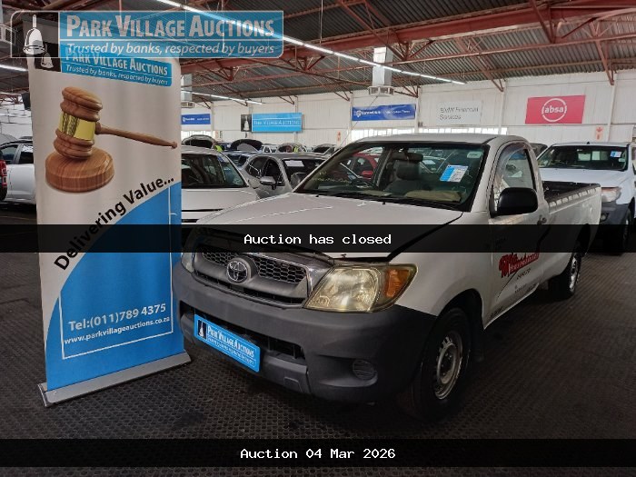 2008 TOYOTA HILUX D-4D SINGLE CAB LDV (ODO : 596254)