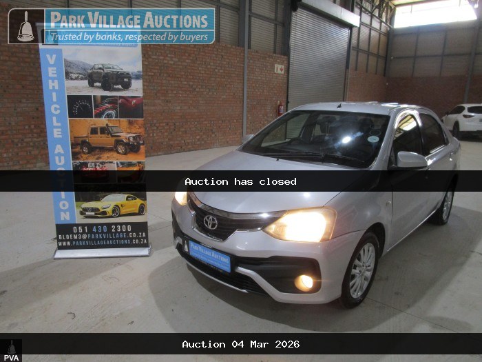 2019 TOYOTA ETIOS 1.5 XSSPRINT (ODO : 104161)