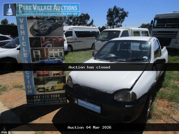 2004 OPEL CORSA UTILITY 1.6 PU (ODO : 118491)