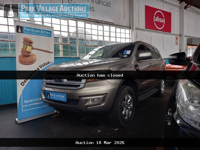2017 FORD EVEREST 2.2 TDCI XLS AT (ODO : 225981)