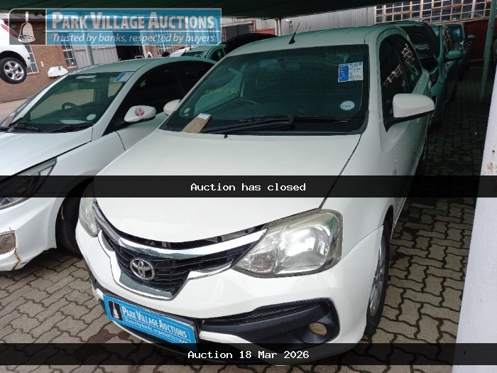 2019 TOYOTA ETIOS 1.5 XSSPRINT 5DR (ODO : 201826)