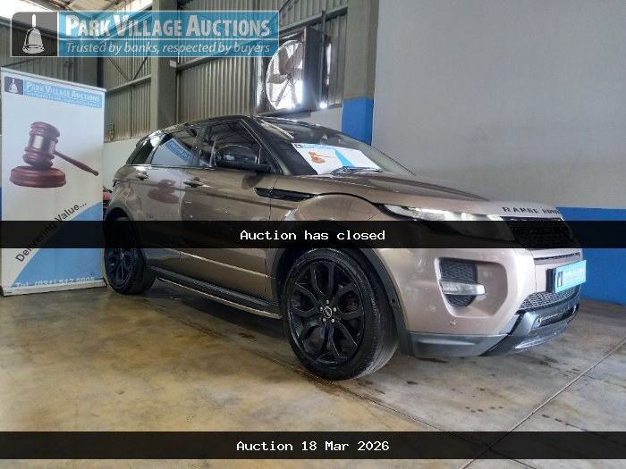 2015 LANDROVER EVOQUE 2.2 SD4 DYNAMIC (ODO : 161552)