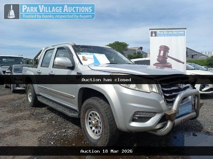 2015 GWM STEED 5 2.0 VGT XSCAPE DCAB (ODO : 258095)