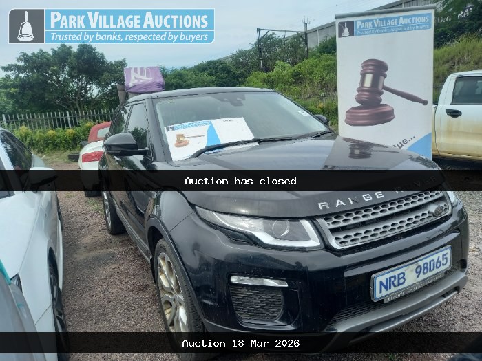 2018 LANDROVER EVOQUE 2.0 SD4 SE (ODO : 93224)