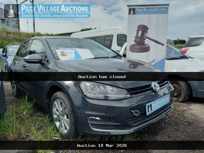 2013 VOLKSWAGEN GOLF 7 1.4 TSI COMFORTLINE DSG (ODO : NIL)