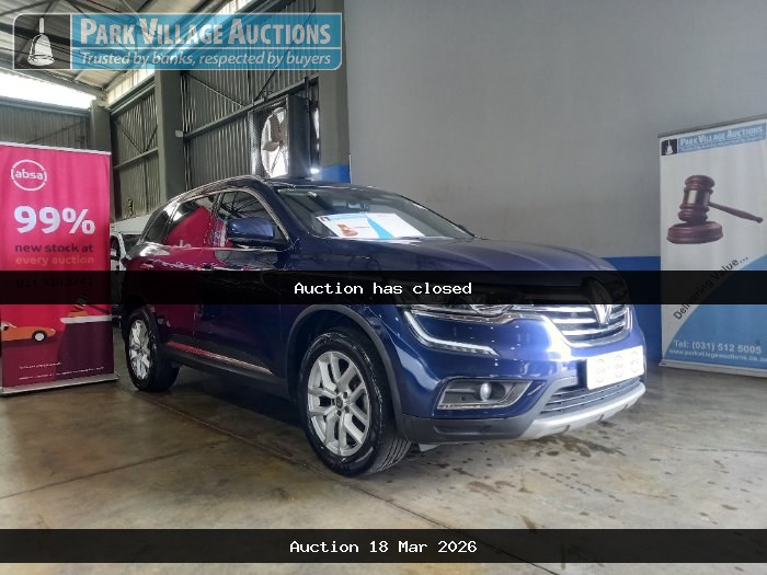 2020 RENAULT KOLEOS 2.5 DYNAMIQUE CVT 4X4 (ODO : 45872)