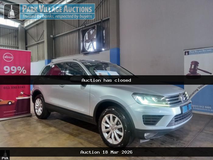 2017 VOLKSWAGEN TOUAREG GP 3.6 V6 ELEGANCE TIP (ODO : 257283)