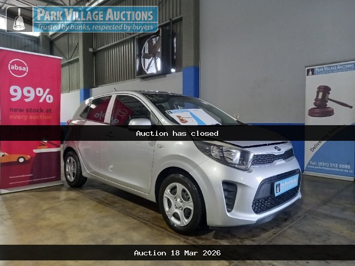 2018 KIA PICANTO 1.0 STREET (ODO : 66424)