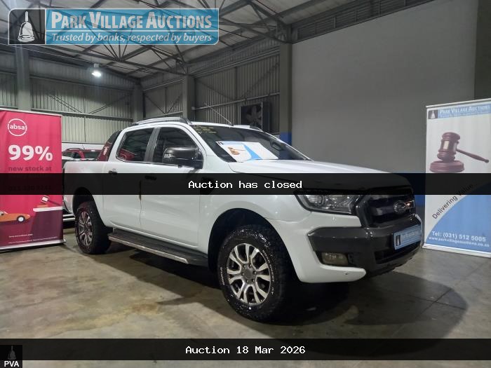 2018 FORD RANGER 3.2TDCI 3.2 AT PU DC (ODO : 187330)