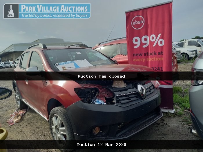 2019 RENAULT SANDERO 900T STEPWAY DYNAMIQUE (ODO : NIL)