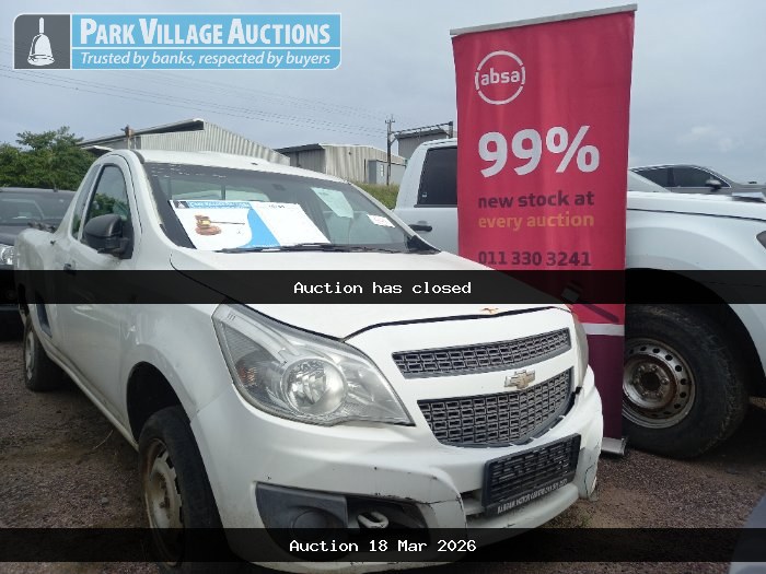2016 CHEVROLET UTILITY 1.4 AC PU SC (ODO : 268157)