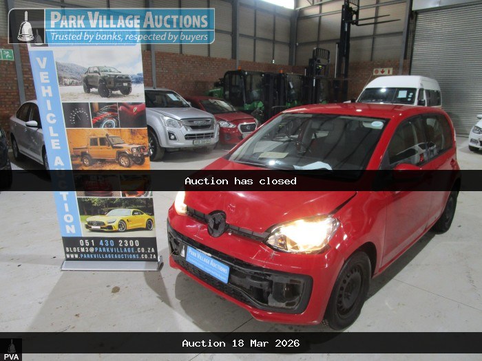 2017 VOLKSWAGEN VOLKSWAGEN MOVE UP 1.0 5DR (ODO : 169186)