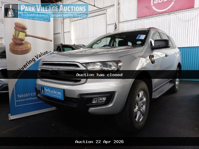 2017 FORD EVEREST 2.2 TDCI XLS (ODO : 185119)