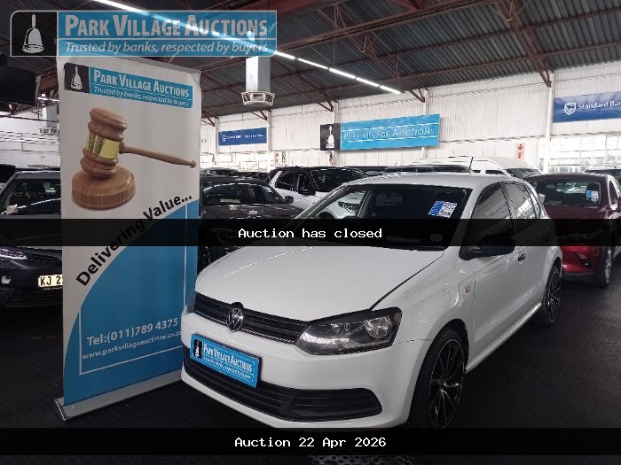 2021 VOLKSWAGEN POLO VIVO 1.4 TRENDLINE 5DR (ODO : 189655)