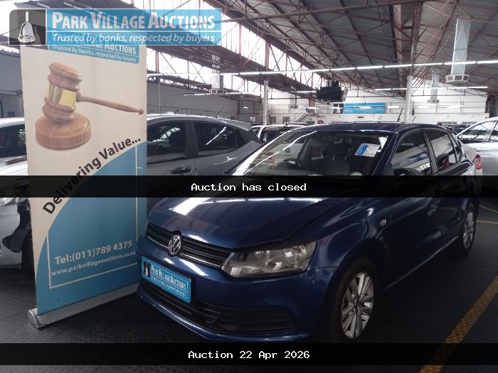 2019 VOLKSWAGEN POLO VIVO 1.4 TRENDLINE 5DR (ODO : 141339)