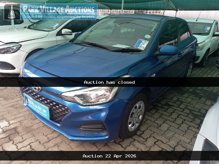 2019 HYUNDAI I20 1.2 MOTION (ODO : 166477)