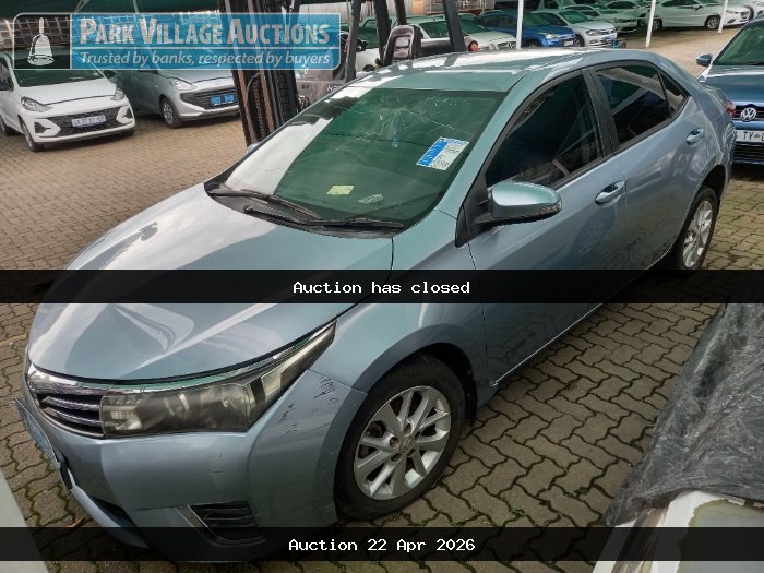2015 TOYOTA COROLLA 1.6 PRESTIGE (ODO : NO READING)