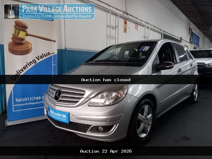 2007 MERCEDES BENZ B170 (ODO : 130096)