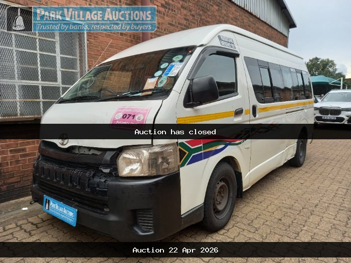 2022 TOYOTA QUANTUMHIACE 2.5 D-4D SESFIKILE 16S (ODO : 299791)