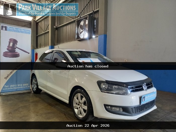 2011 VOLKSWAGEN POLO 1.4 COMFORTLINE 5DR (ODO : NIL)