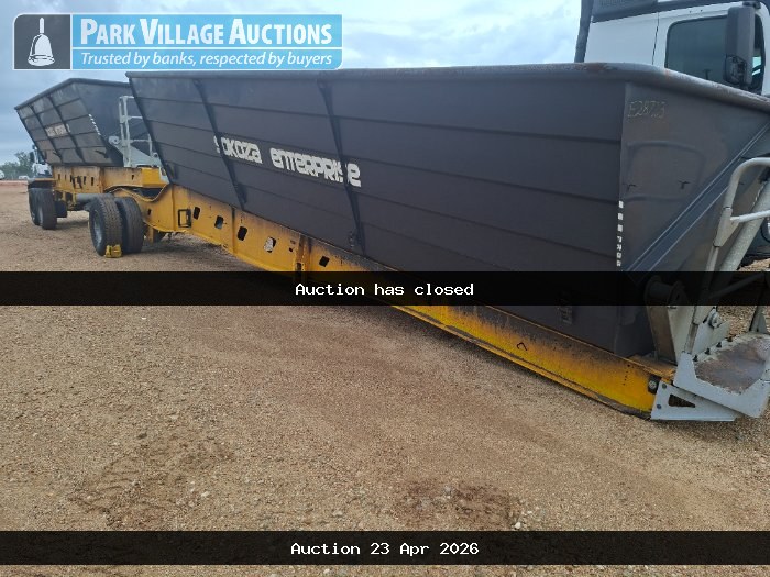 2023 PIET RETIEF BODY BUILDERS SIDE TIPPER LINK TRAILER