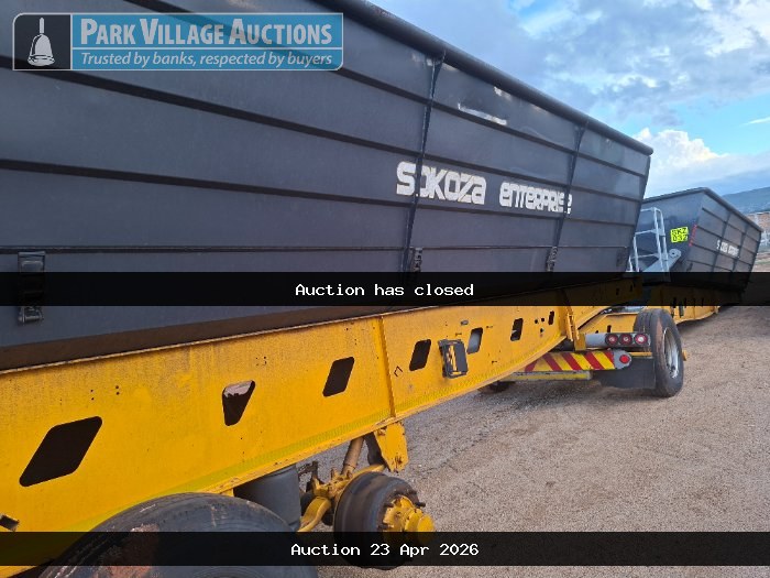 2023 PIET RETIEF BODY BUILDERS SIDE TIPPER LINK TRAILER