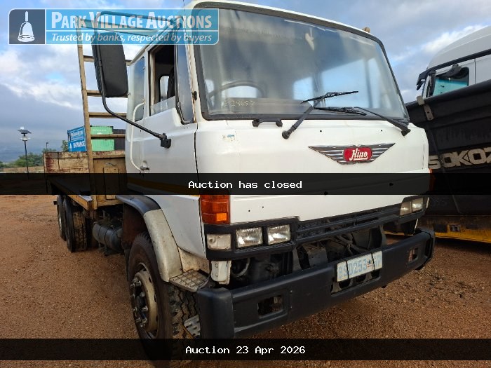 1997 TOYOTA HINO GSA45KA FLAT DECK RIGID TRUCK