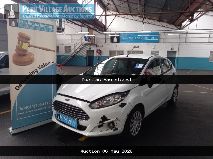 2017 FORD FIESTA 1.5 TDCI AMBIENTE 5 (ODO : 173338)