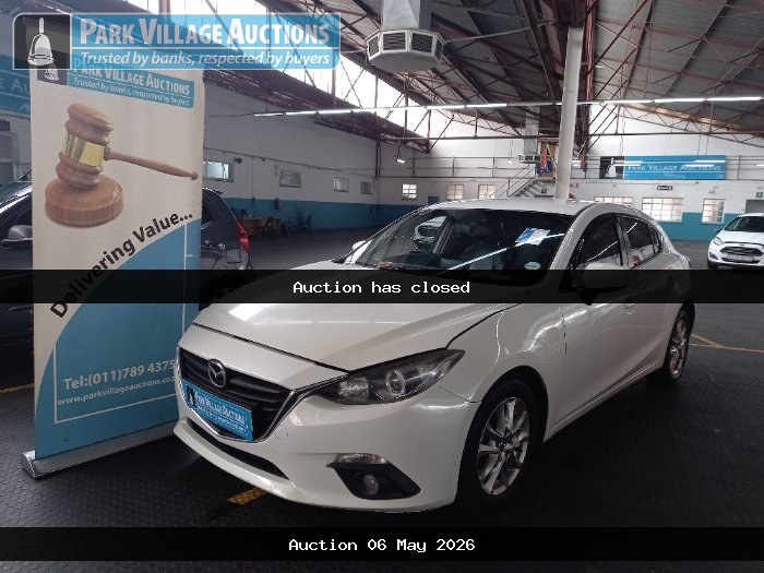 2016 MAZDA 3 1.6 (ODO : 140754)