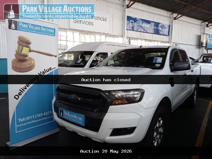 2016 FORD RANGER 2.2TDCI XL PU DC (ODO : 237339)