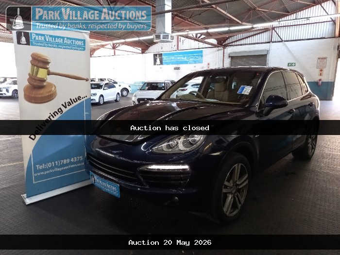 2012 PORSCHE CAYENNE DIESEL TIPTRONIC E2 (ODO : 165661)
