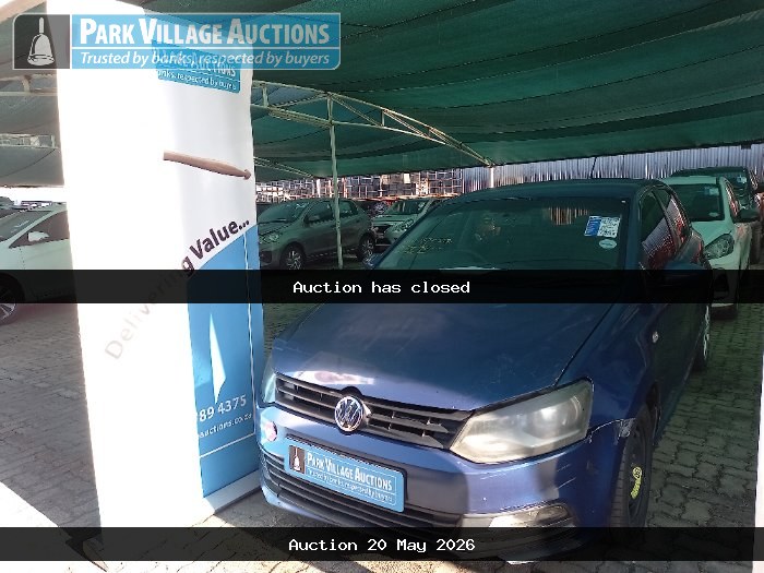 2019 VOLKSWAGEN POLO VIVO 1.4 COMFORTLINE 5DR (ODO : 187452)
