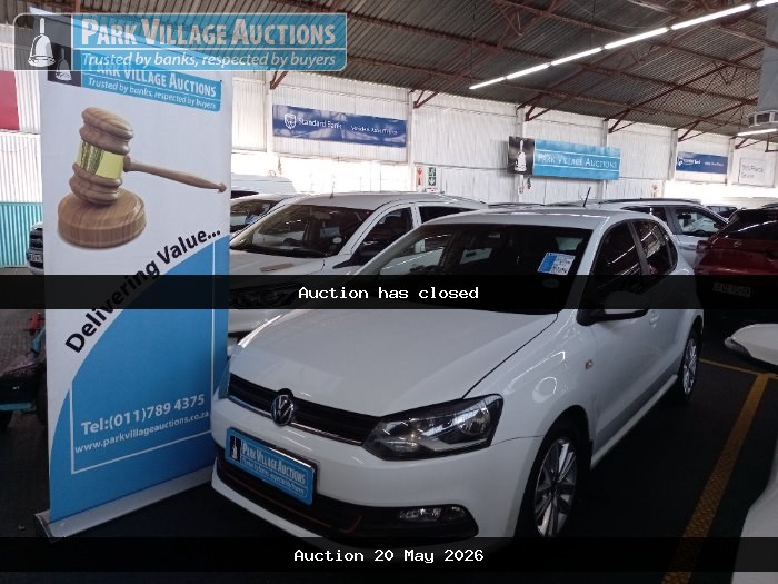 2021 VOLKSWAGEN POLO VIVO 1.4 COMFORTLINE 5DR (ODO : 136645)