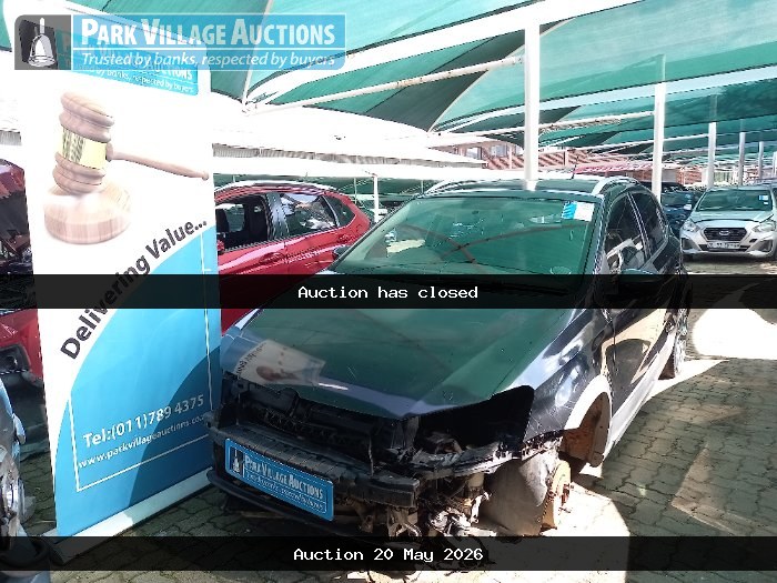 2011 VOLKSWAGEN POLO 1.6 CROSS 5DR (ODO : NO READING)