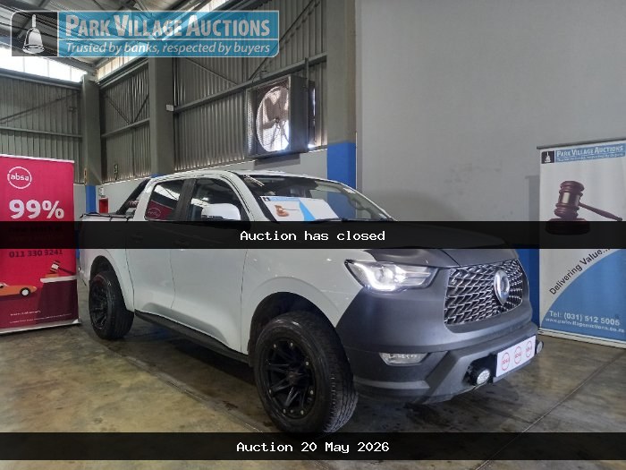 2023 GWM P-SERIES 2.0TD DLX AT PU DC (ODO : 93694)