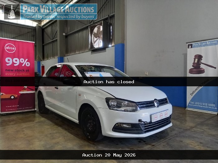 2023 VOLKSWAGEN POLO VIVO 1.4 TRENDLINE 5DR (ODO : 77557)
