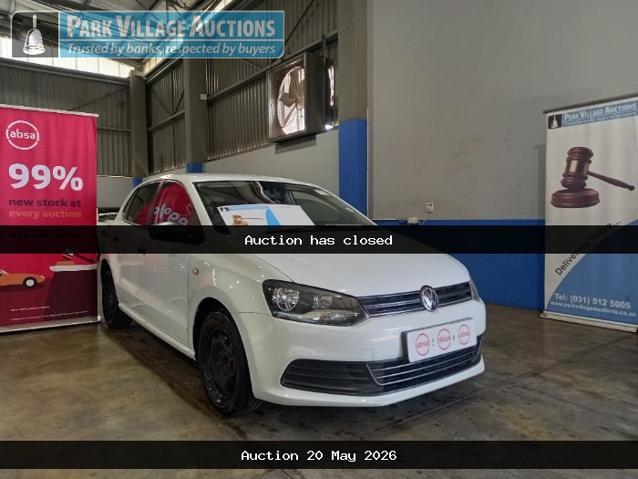 2022 VOLKSWAGEN POLO VIVO 1.4 TRENDLINE 5DR (ODO : 61971)